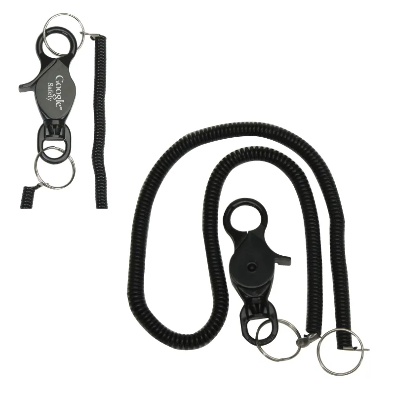 Extended Coil Keychain Lobster Clip 20 Inch - 1 x 23 in