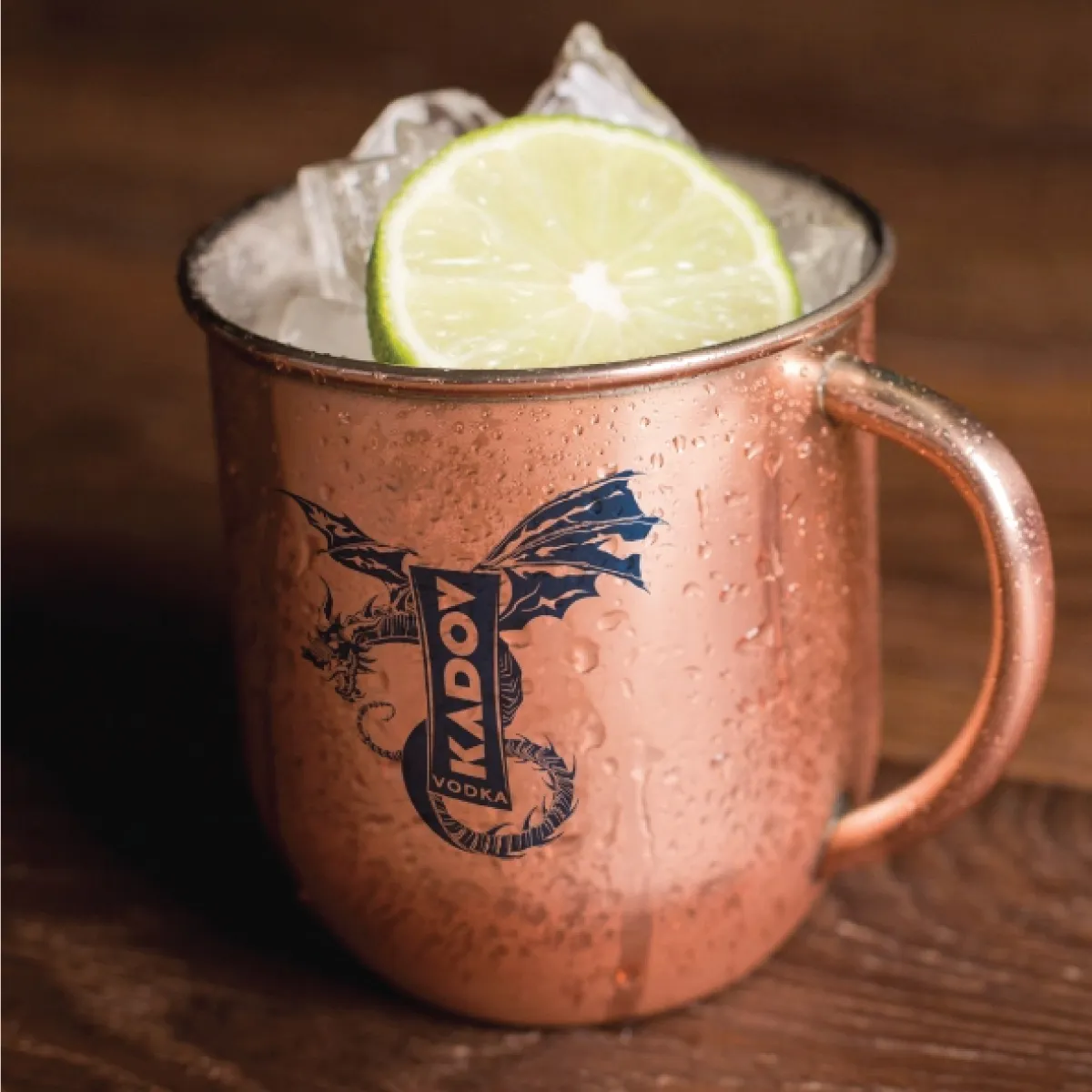 Moscow Mule Mug Copper Plated Stainless Steel - 17 oz - product view 4