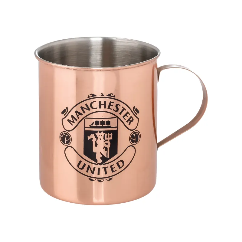 Compact Moscow Mule Mug Copper Plated Steel - 12 oz