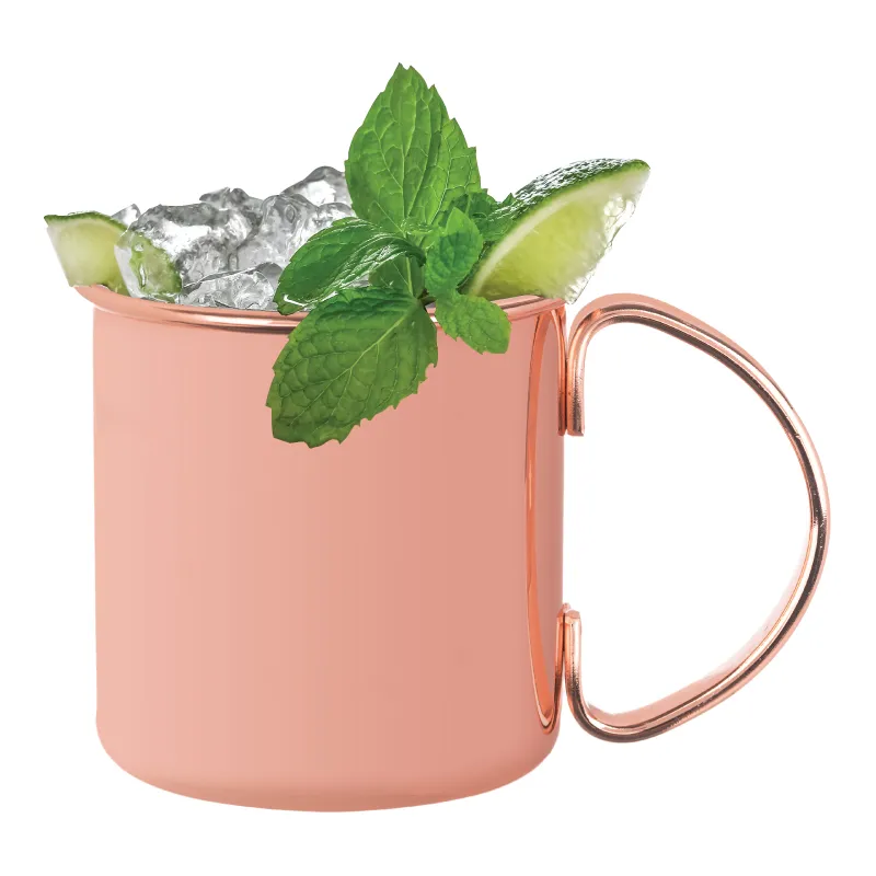 Moscow Mule Mug Copper Plated Tahiti Style - 16 oz - product view 3