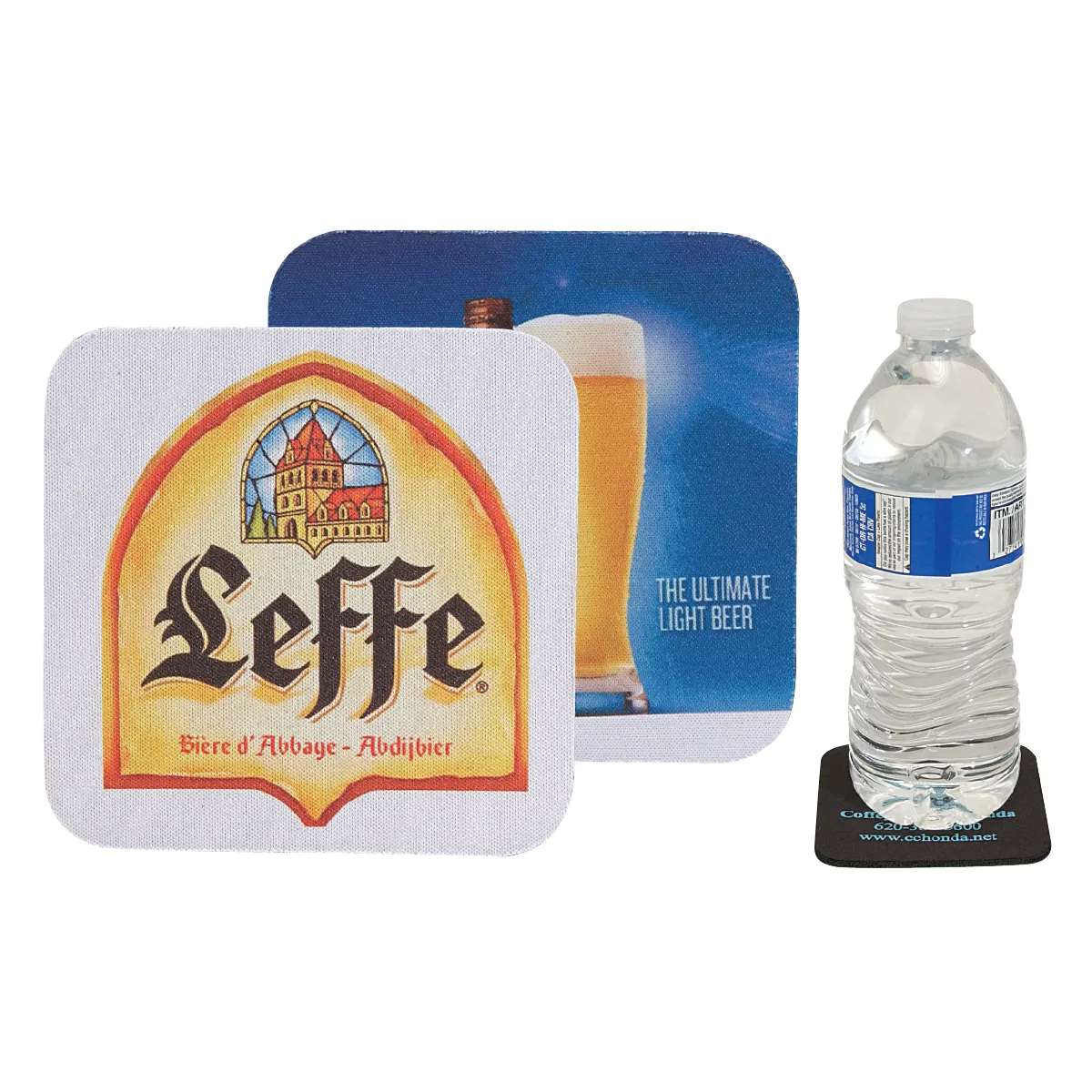 Neoprene Coaster Square Dye Sublimation Full Color - 3.5 in