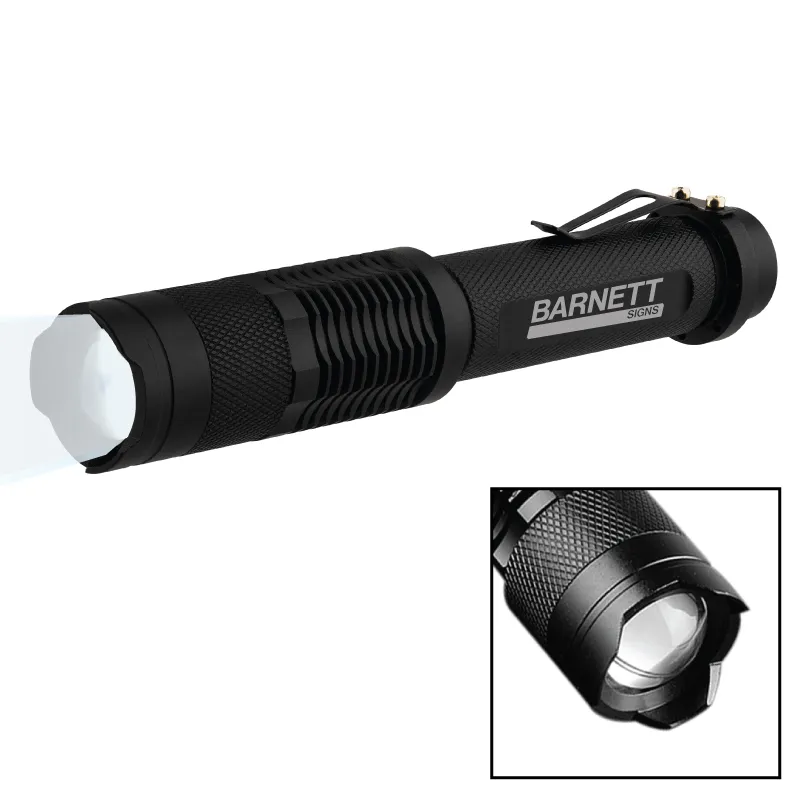 Large CREE LED Flashlight Tactical 90 Lumen Aluminum - 5.75 x 1 in