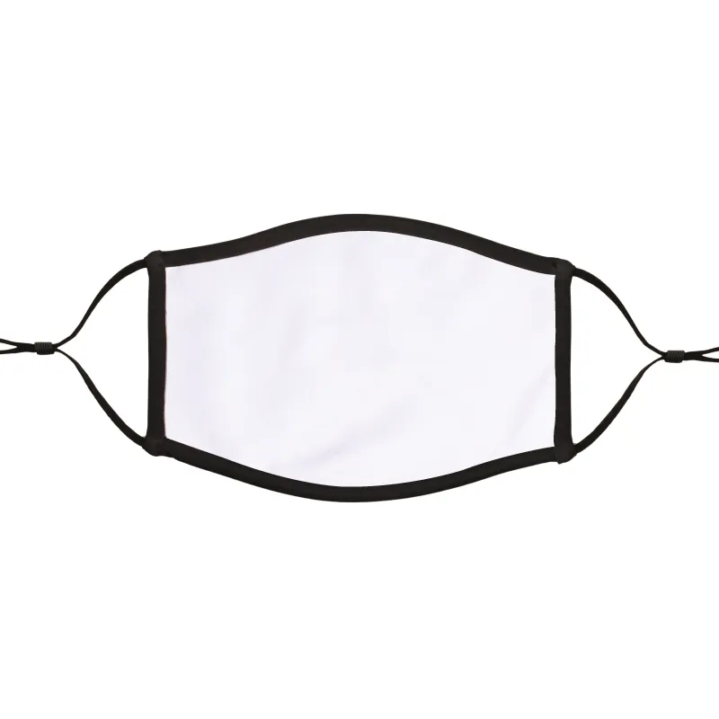 Sublimation Face Mask Full Color Small Medium - 12 1/2 x 4 1/2 in - product view 2