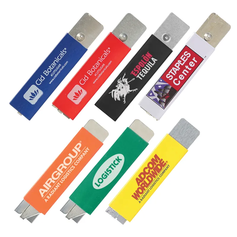 Traditional Box Cutter Steel Slide Dual Scraper - 4 x 0.88 in