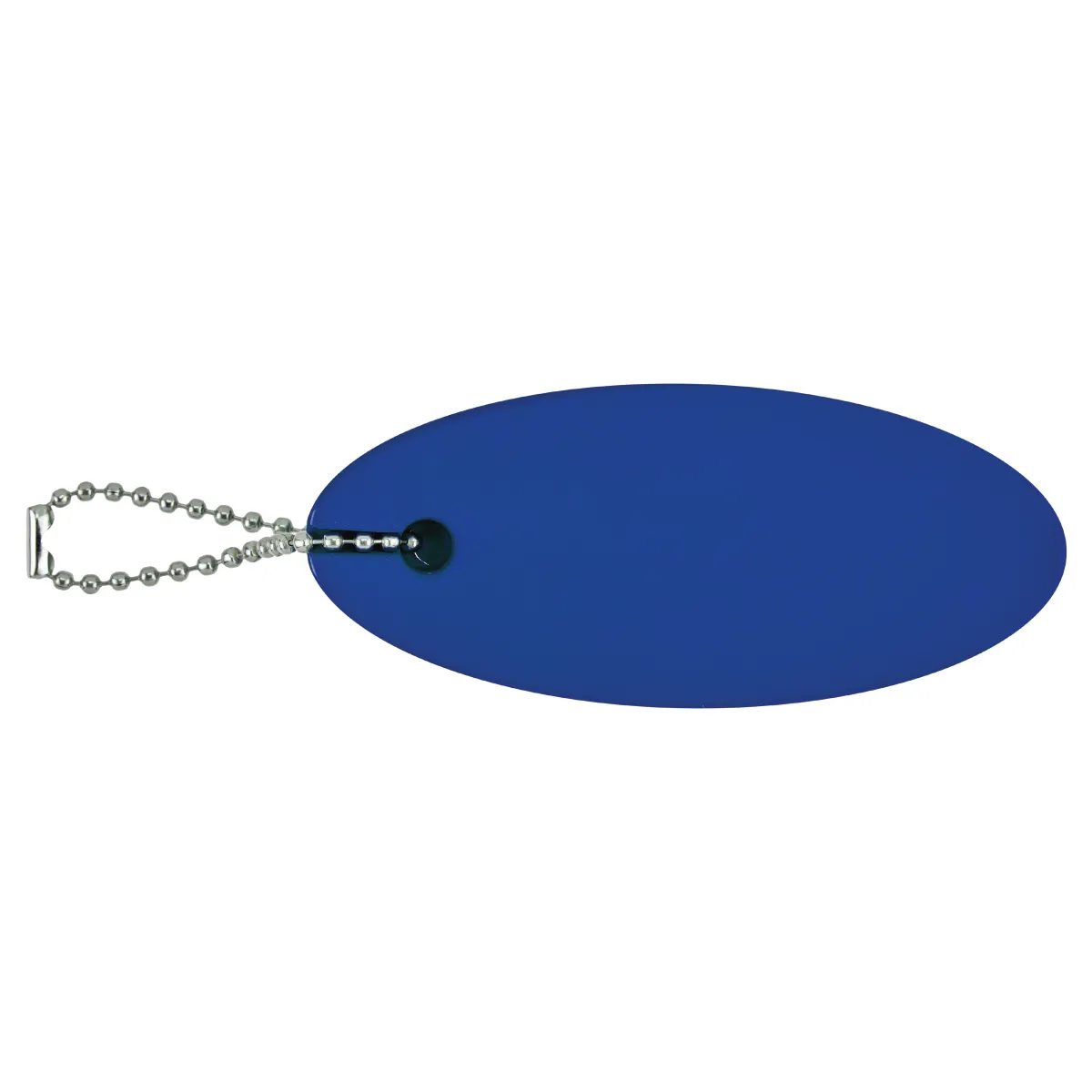 Oval Floating Keychain Soft Foam Water Safe Beaded - 3.25 x 1.5 in - product view 5