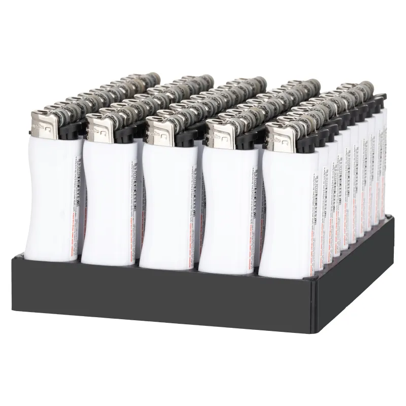 Refillable Pocket Lighter Flint Wheel Gloss Finish - 1 x 3.25 in - product view 5