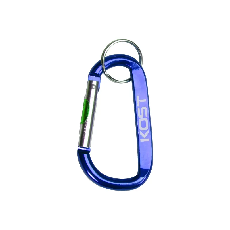 Large Anodized Carabiner Keyring 6mm Aluminum - 3 in