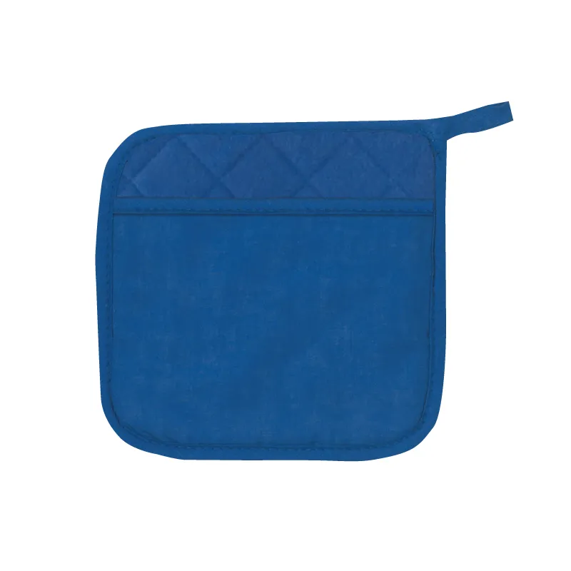 Quilted Cotton Pot Holder Heat Resistant - 6.5 x 6.5 in - product view 4