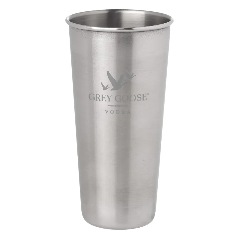 Stainless Steel Shooter Cup Brushed Stackable - 3.5 oz