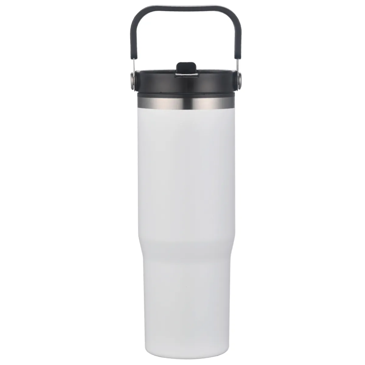 Insulated Tumbler with Handle Double Wall - 30 oz - product view 2