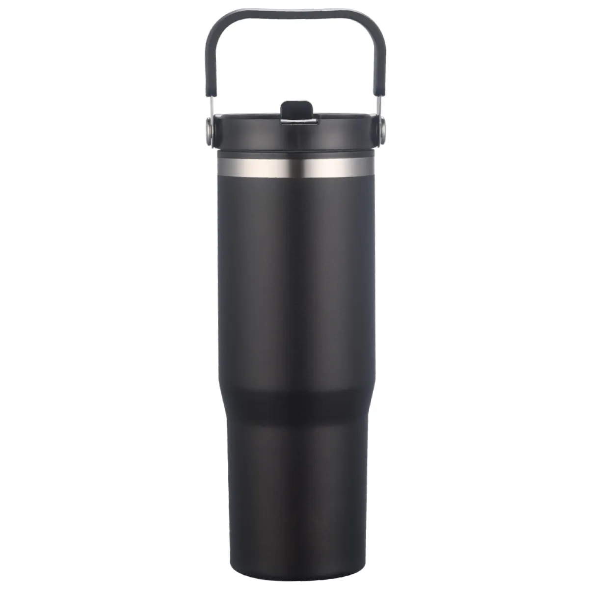 Insulated Tumbler with Handle Double Wall - 30 oz - product view 3
