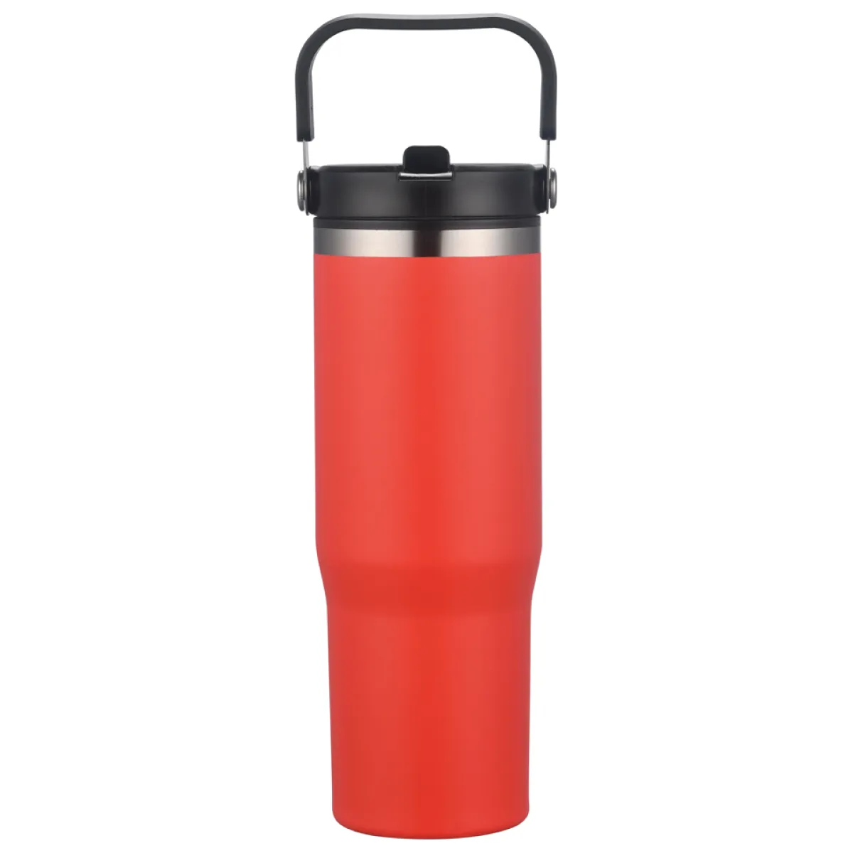Insulated Tumbler with Handle Double Wall - 30 oz - product view 4