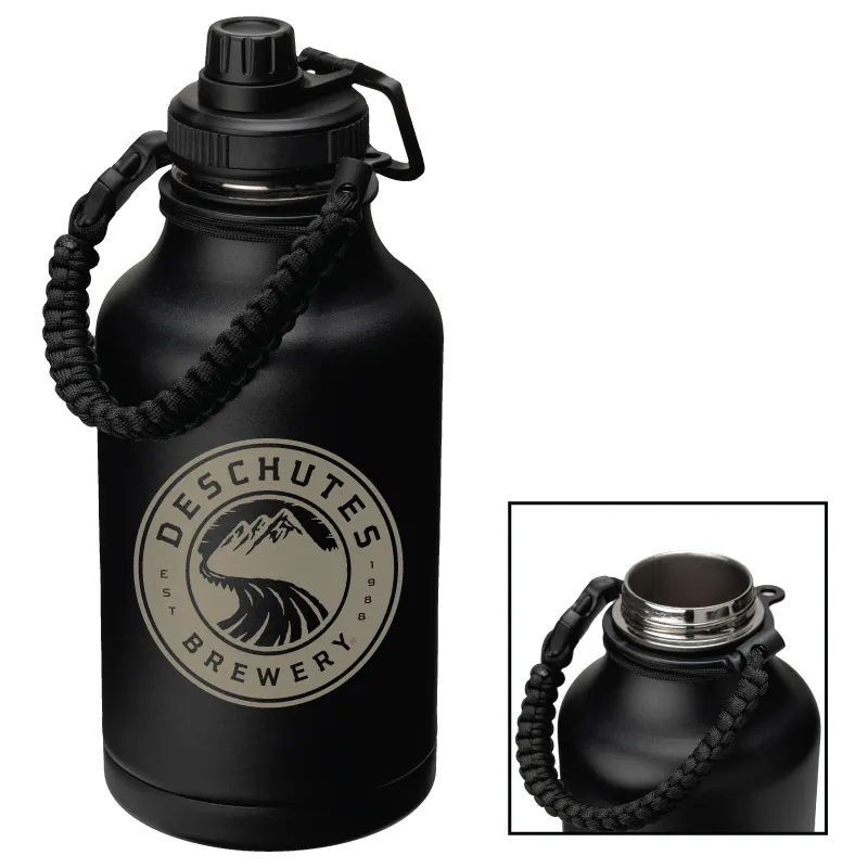 Growler Bottle Vacuum Insulated Steel 24hr Cold - 64 oz