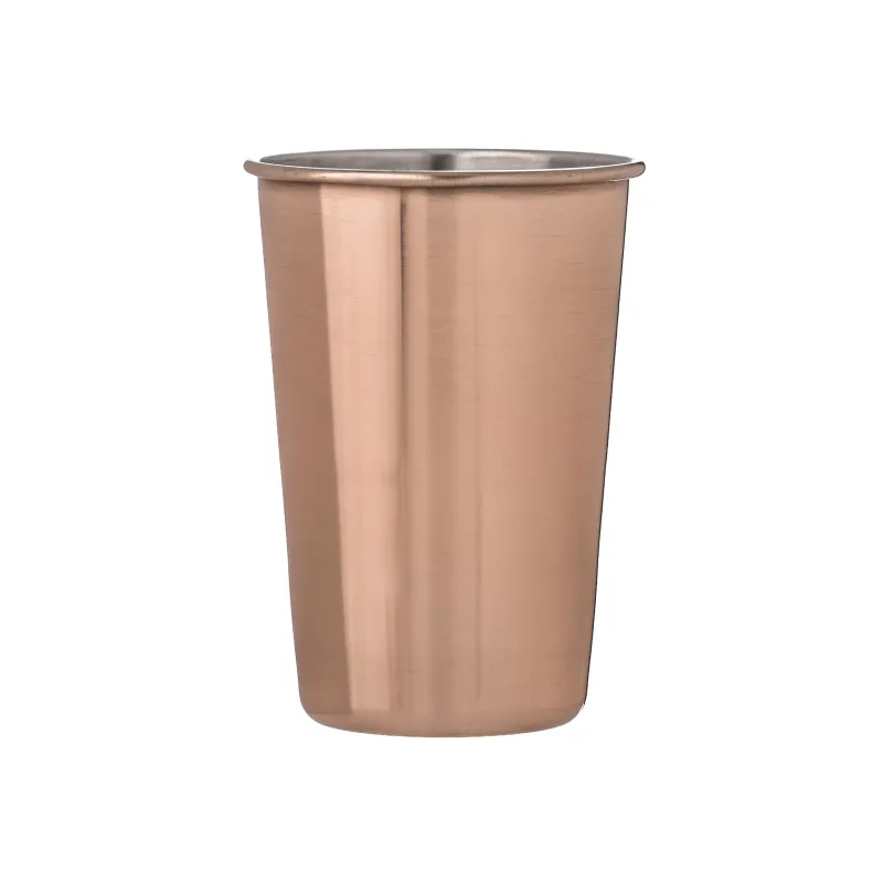 Pint Glass Copper Plated Steel Moscow Mule - 16 oz - product view 2