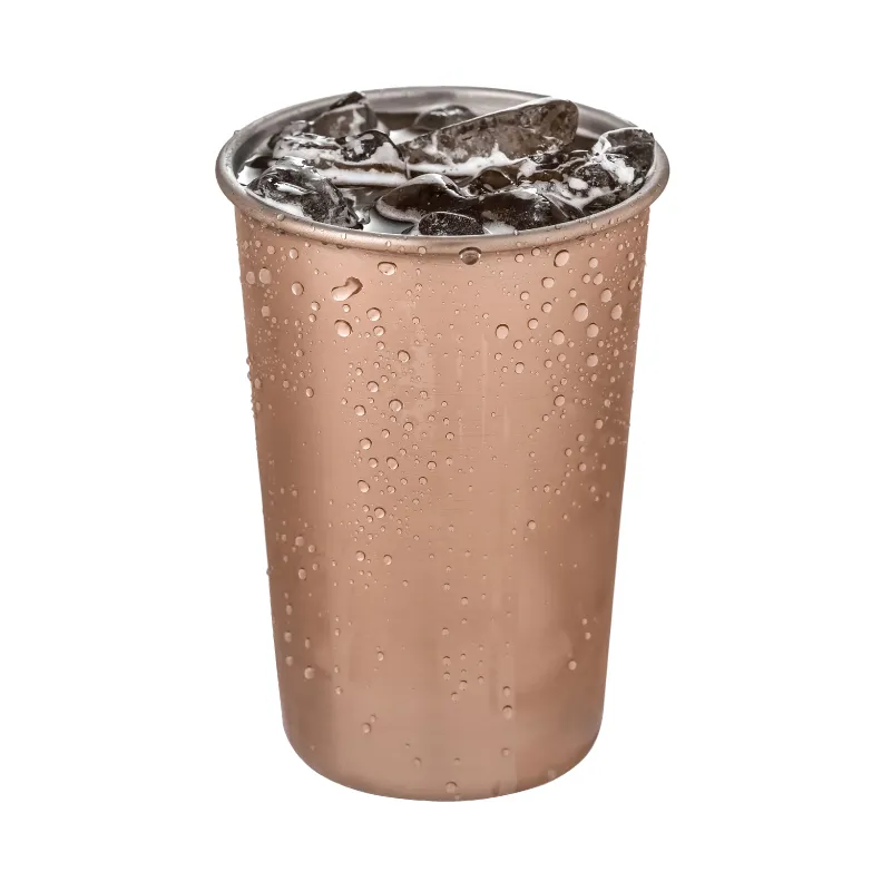 Pint Glass Copper Plated Steel Moscow Mule - 16 oz - product view 3