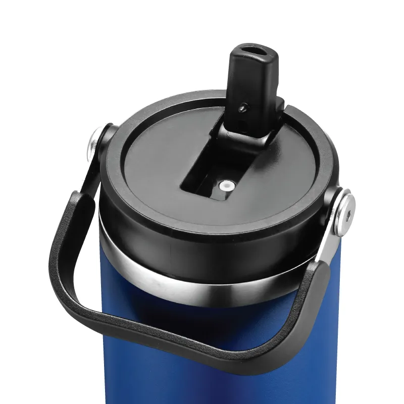 Vacuum Insulated Tumbler with Handle Powder Coat - 30 oz - product view 7
