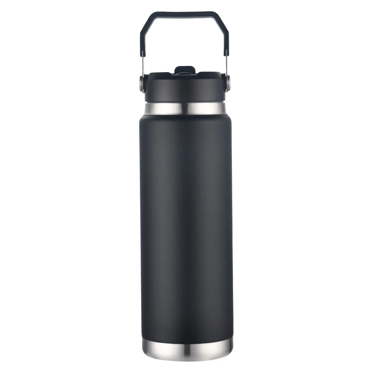 Stainless Steel Vacuum Tumbler Copper Lined Handle - 30 oz - product view 3