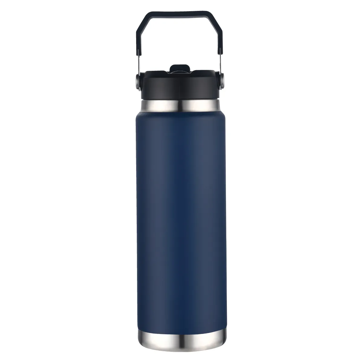 Stainless Steel Vacuum Tumbler Copper Lined Handle - 30 oz - product view 4