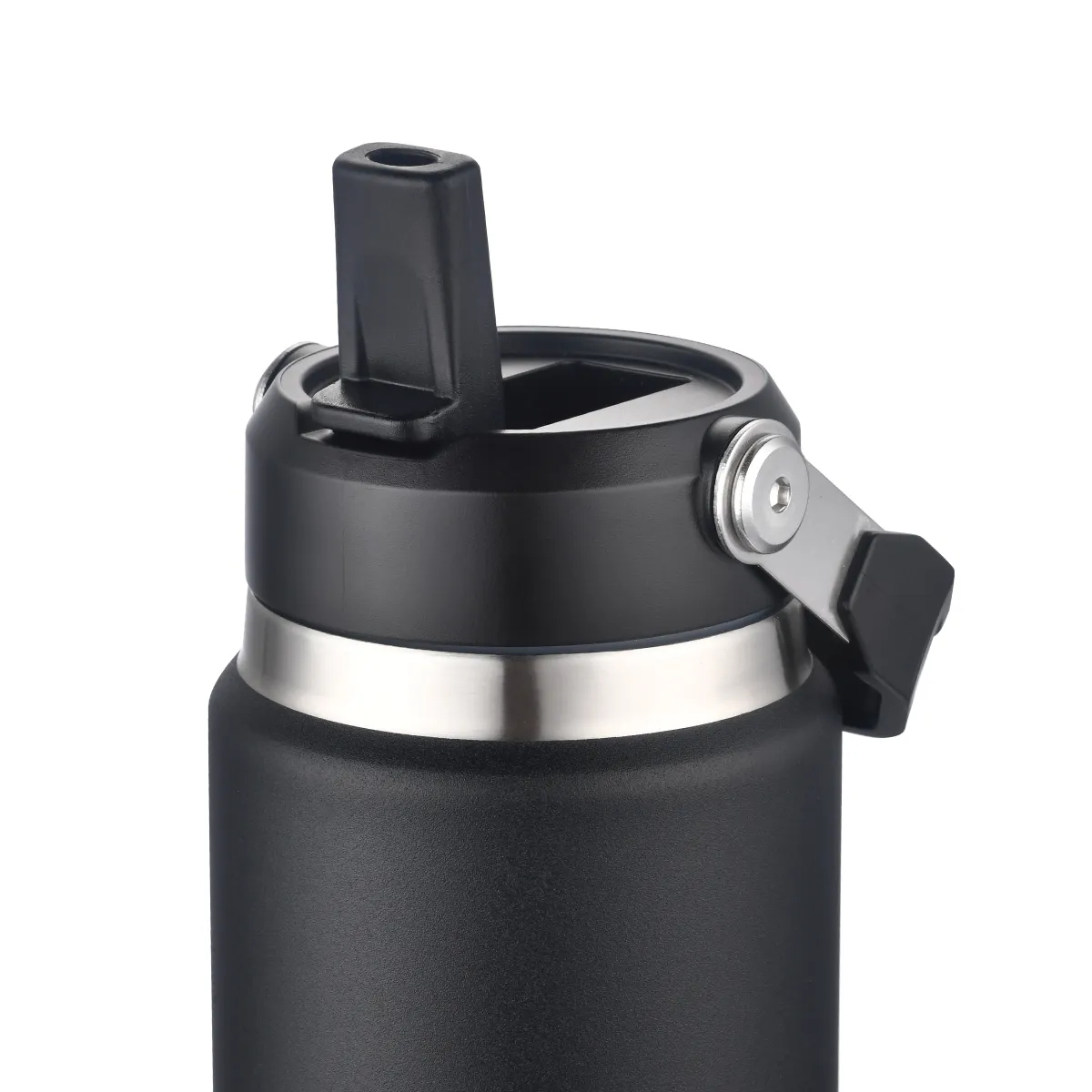 Stainless Steel Vacuum Tumbler Copper Lined Handle - 30 oz - product view 6