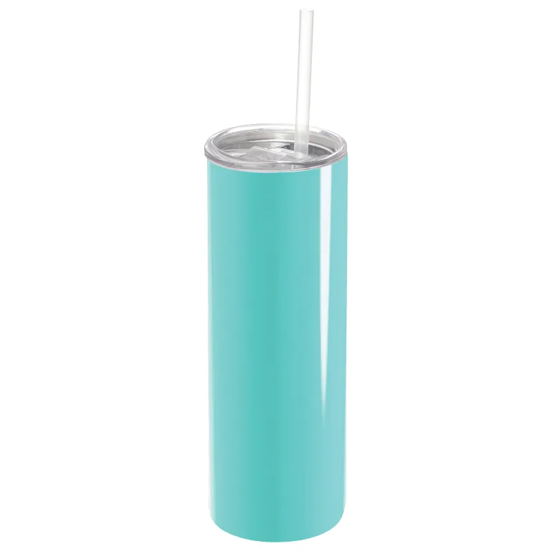 Skinny Vacuum Insulated Tumbler with Straw - 20 oz - product view 6