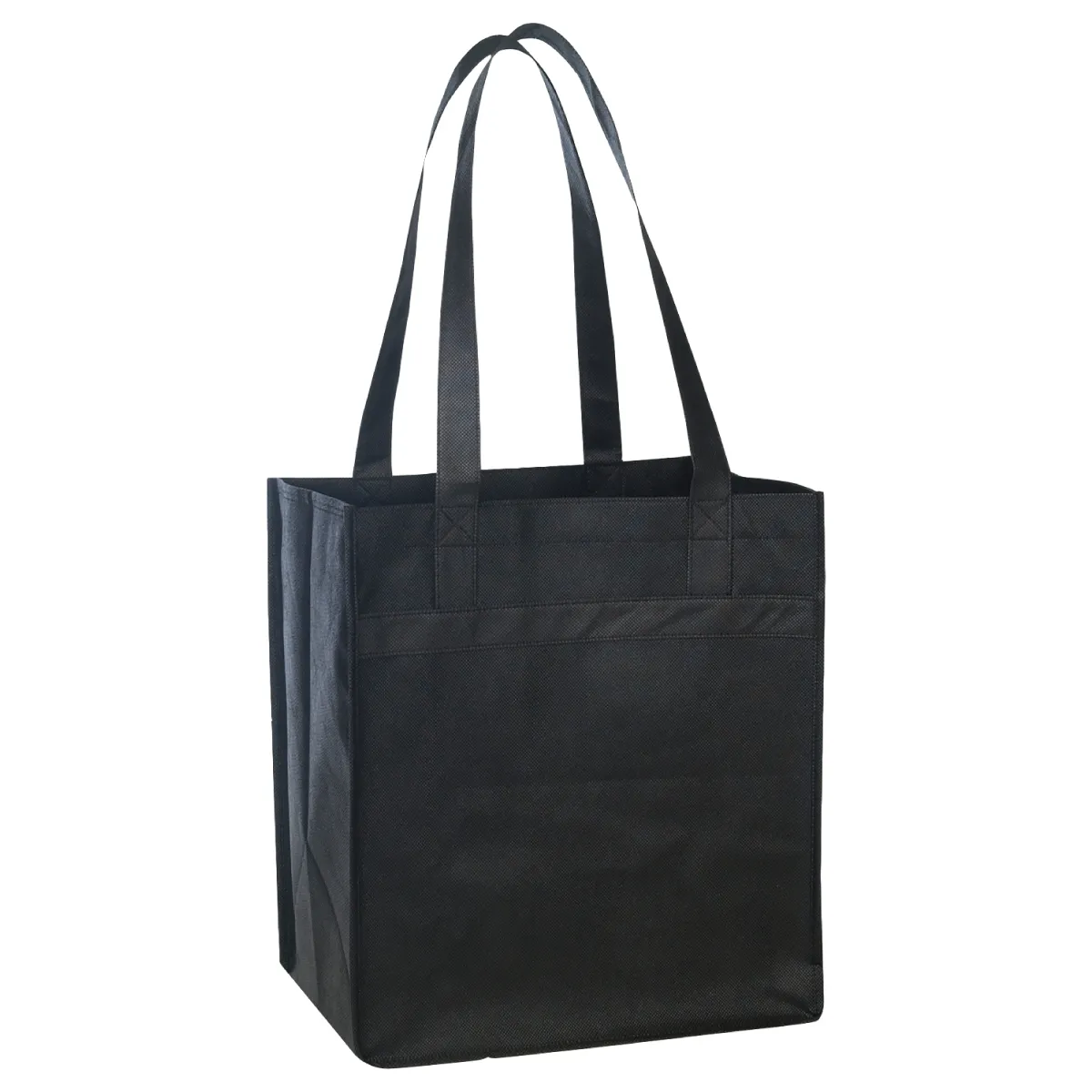 Custom Tote Bag Non-Woven Polypropylene 100 GSM - 13 x 15 in - product view 2