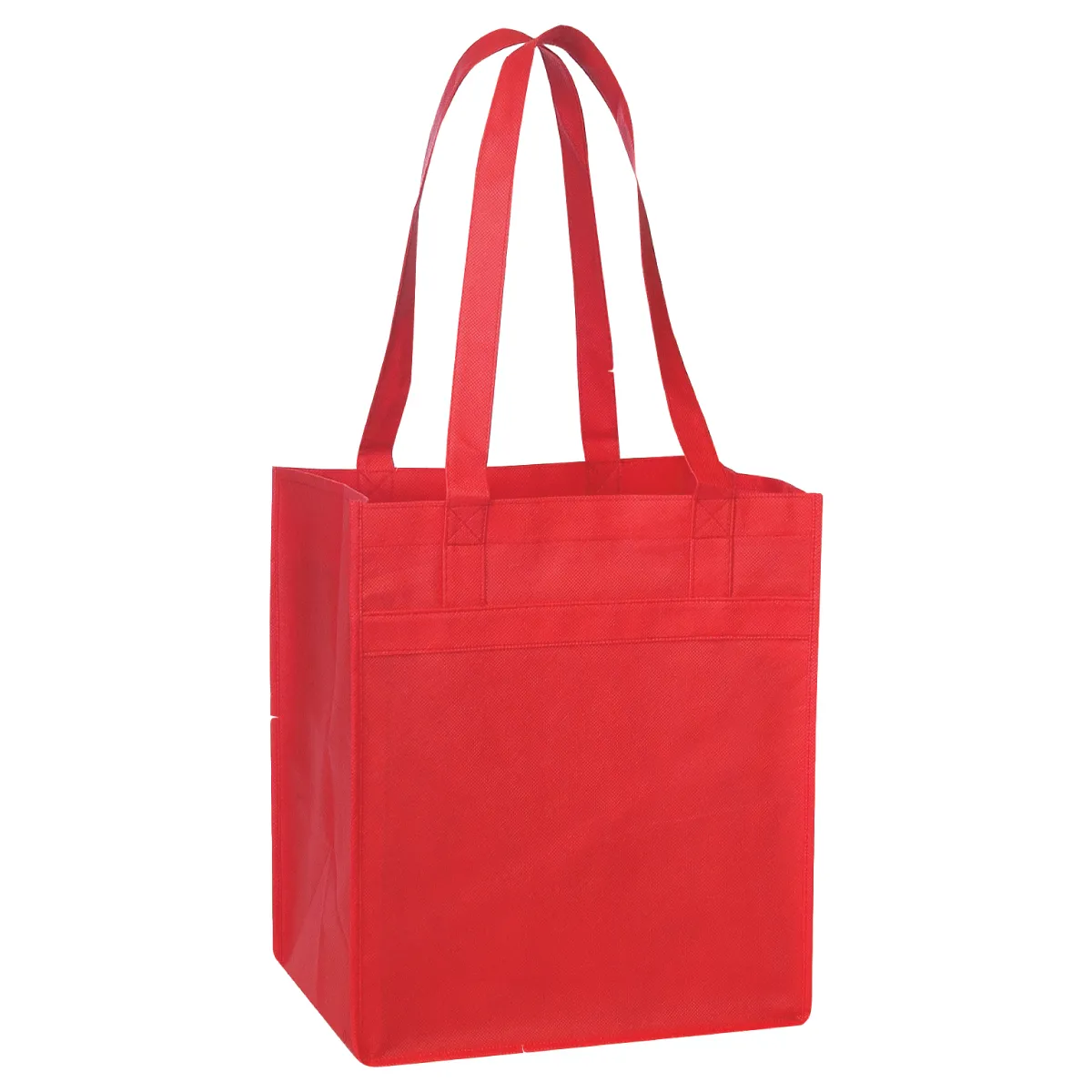 Custom Tote Bag Non-Woven Polypropylene 100 GSM - 13 x 15 in - product view 3