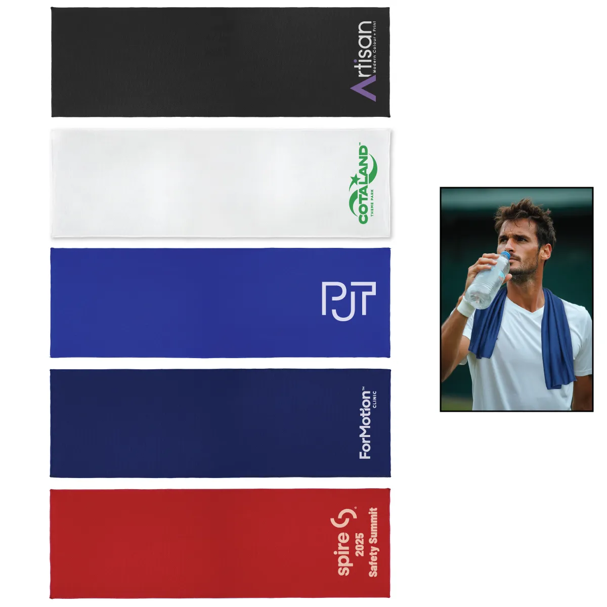 Cooling Towel XL Microfiber Evaporative 170 GSM - 34 x 11 in