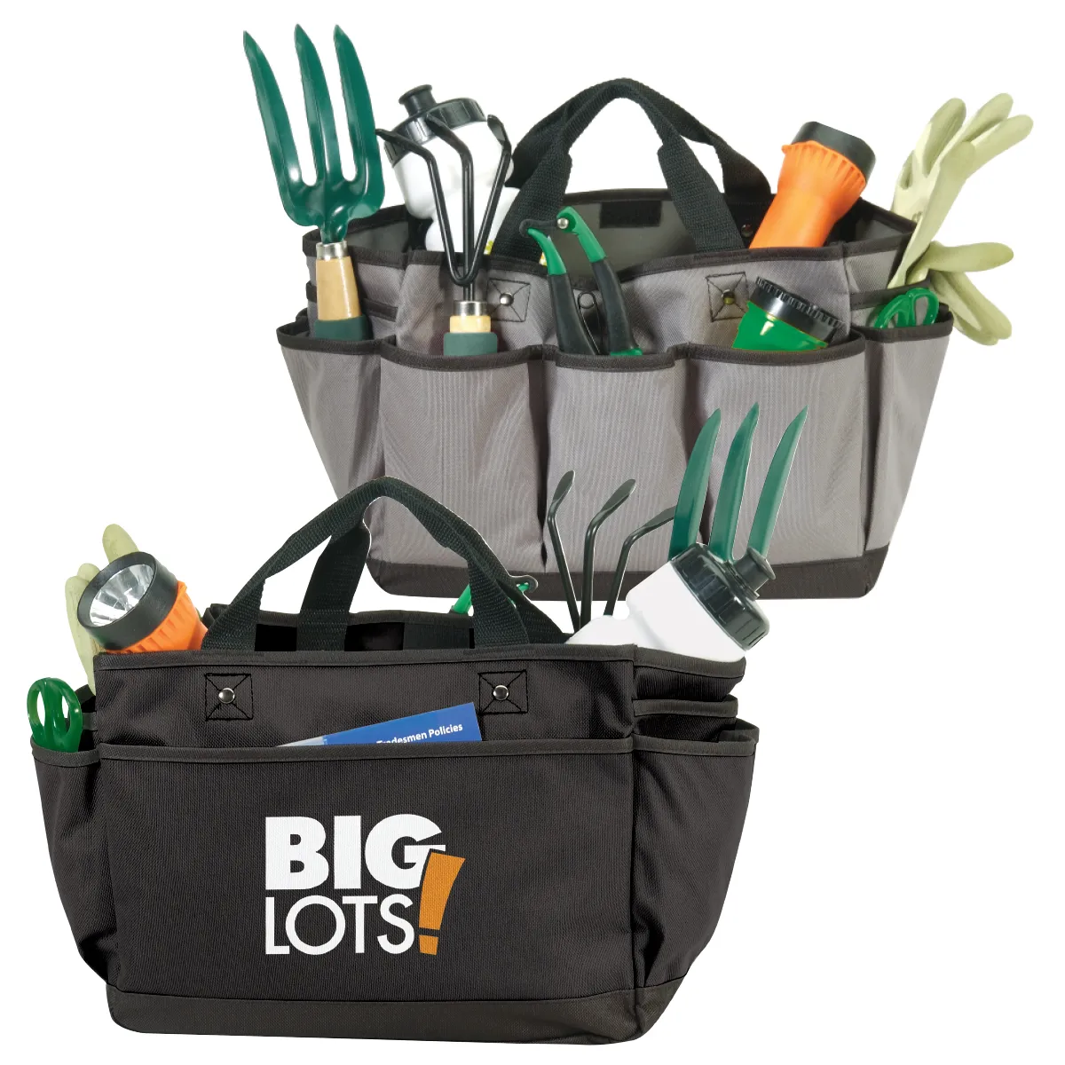 Gardener's Tote Bag Multiple Tool Pockets - 12 x 9 x 7.5 in