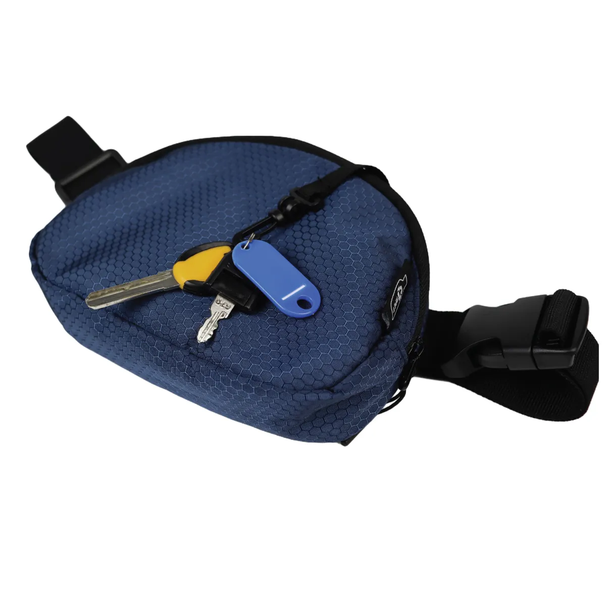 Honeycomb Crossbody Sling Pack Recycled RPET - 7.6 x 5.4 x 2.1 in - product view 10