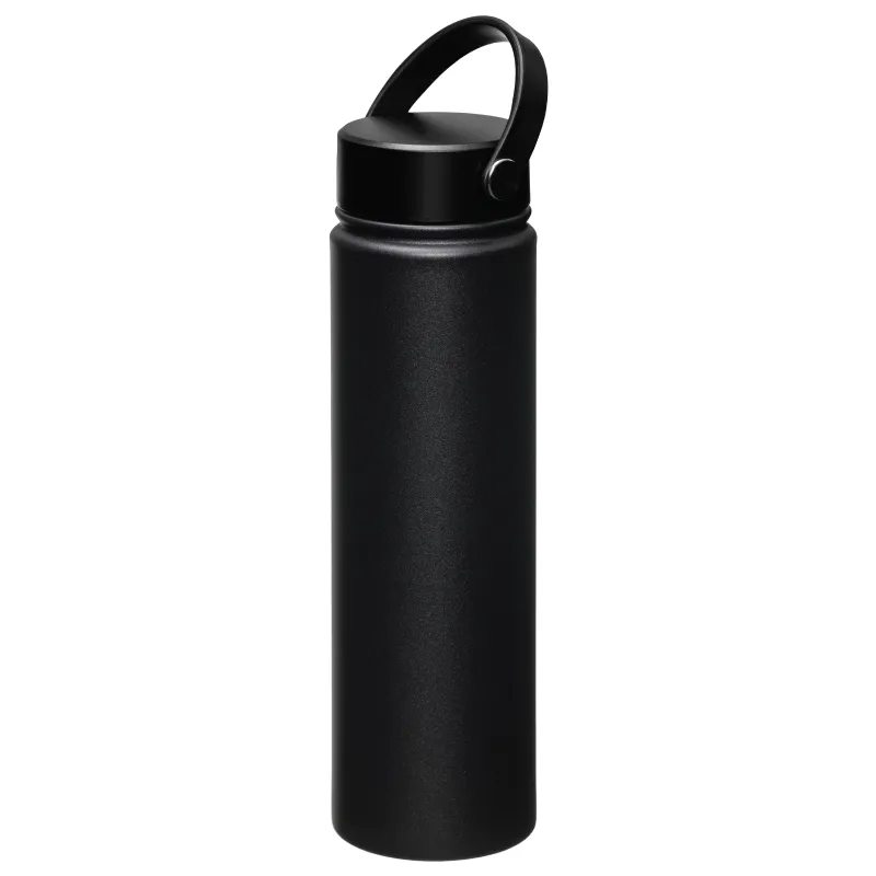 Insulated Water Bottle Wide Mouth Vacuum Steel - 24 oz - product view 3