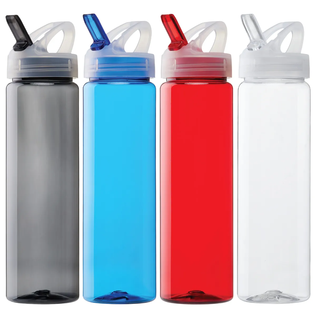 PET Water Bottle Flip Spout Lid Made in USA - 25 oz - product view 6