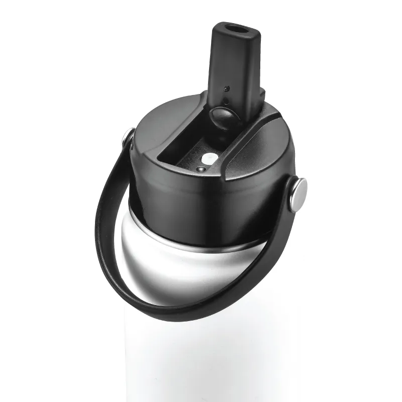 Insulated Water Bottle Straw Lid Silicone Base - 27 oz - product view 5