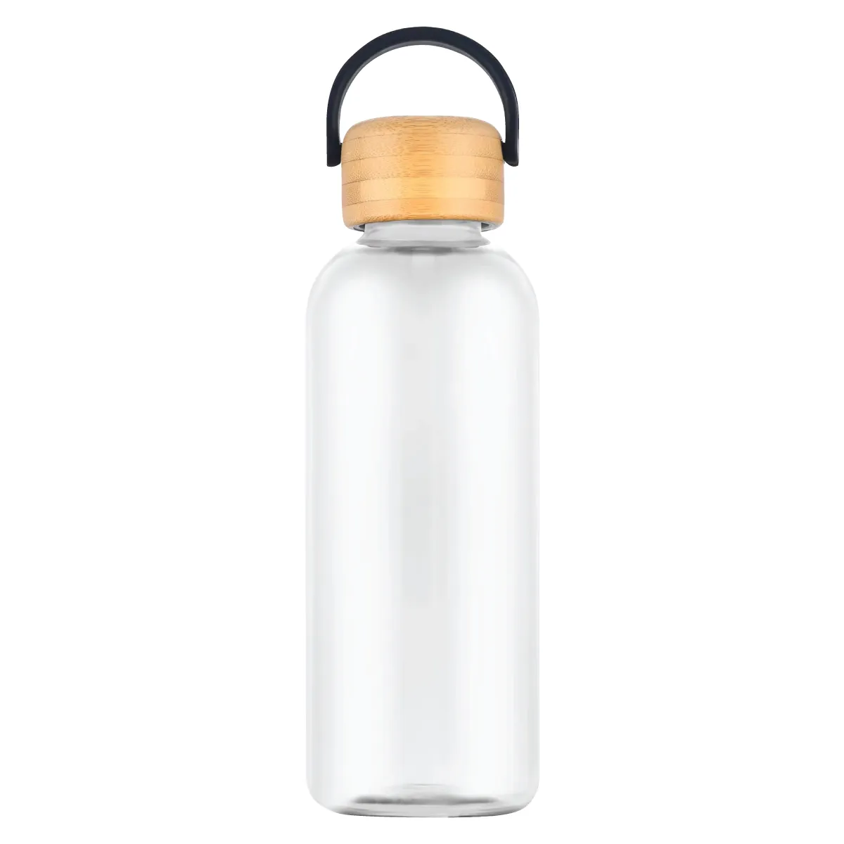 RPET Water Bottle Bamboo Lid Recycled Plastic - 21 oz - product view 2