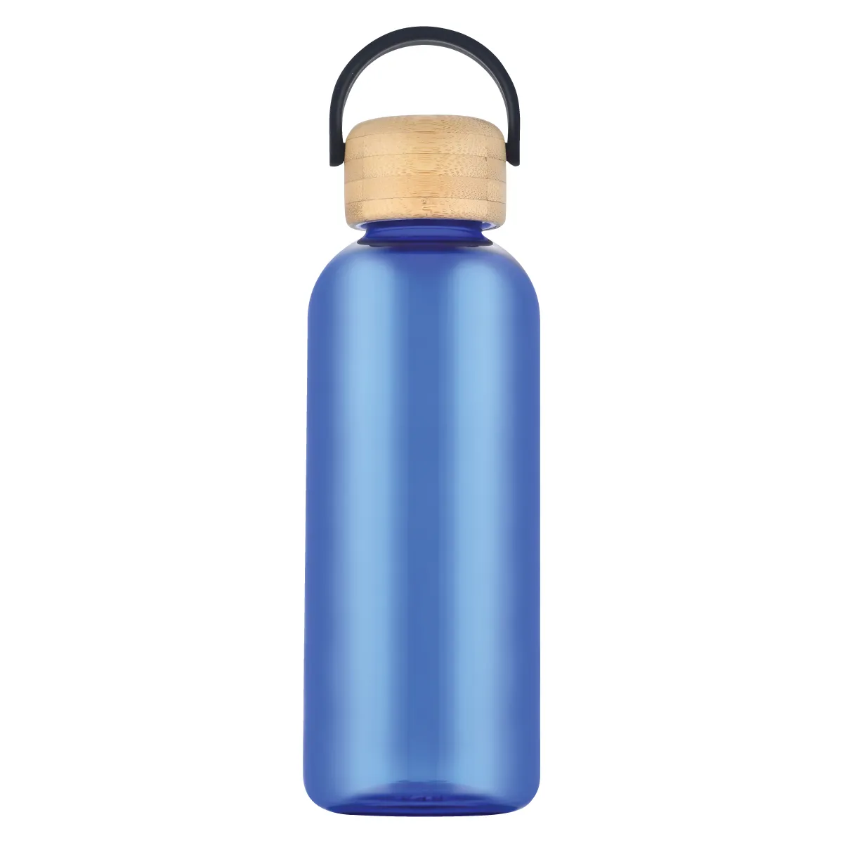 RPET Water Bottle Bamboo Lid Recycled Plastic - 21 oz - product view 4