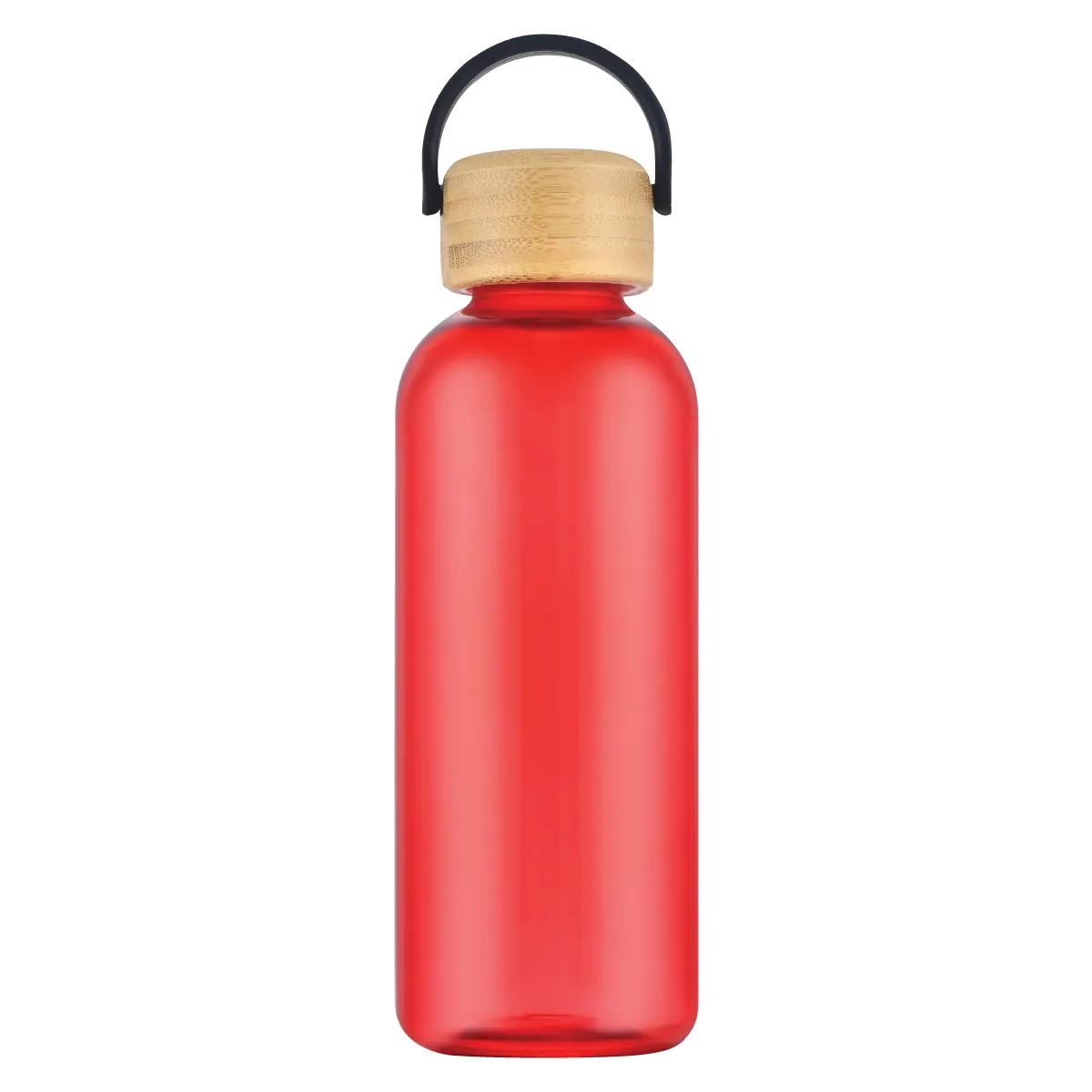 RPET Water Bottle Bamboo Lid Recycled Plastic - 21 oz - product view 5