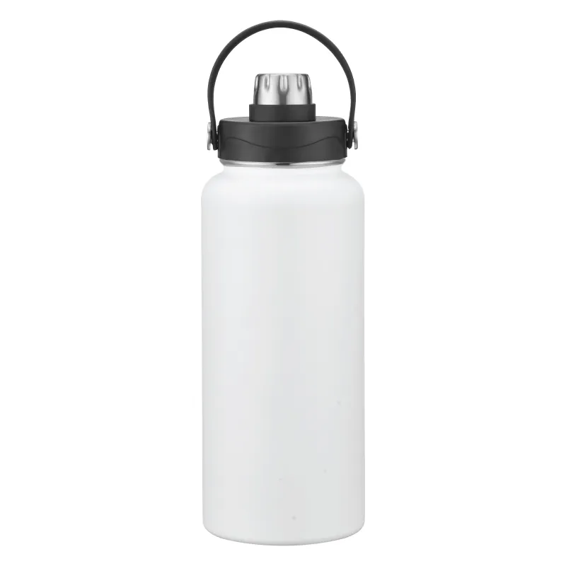 Insulated Growler Water Bottle Wide Mouth Steel - 34 oz - product view 2