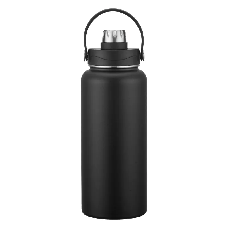 Insulated Growler Water Bottle Wide Mouth Steel - 34 oz - product view 3