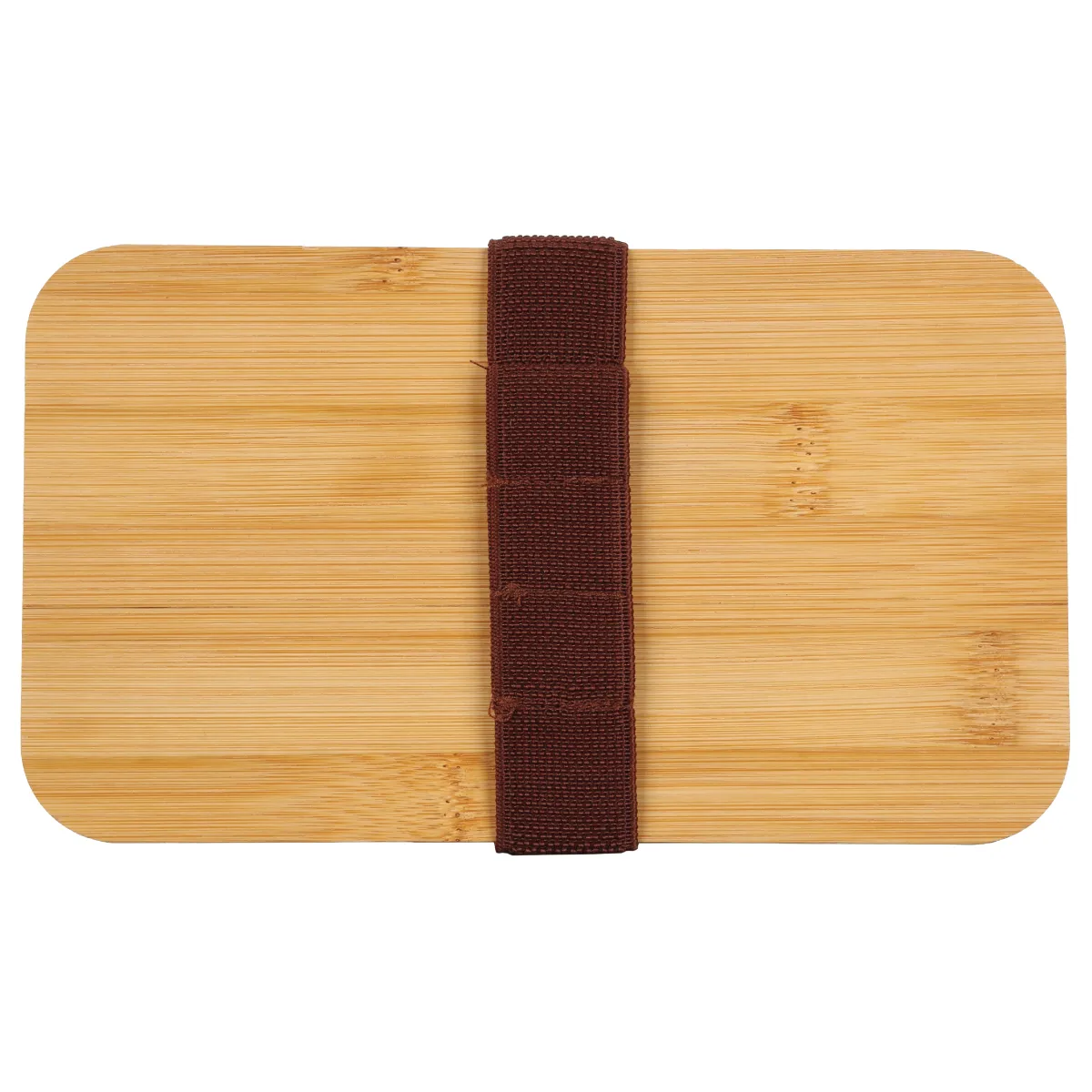 Lunch Box Set Wheat Straw Bento Bamboo Cover - 7.4 in - product view 2