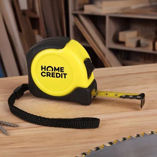 Tape Measure 10 Foot Steel with Belt Clip Wrist Strap