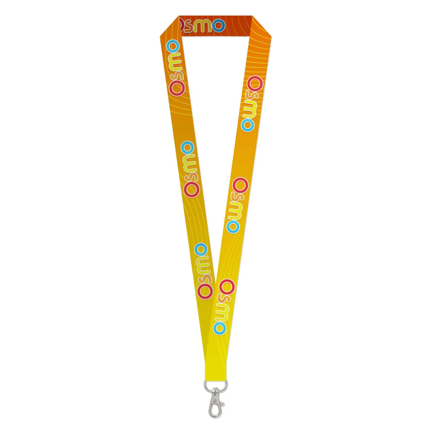 1" Full Color Lanyard - promotional product with custom logo