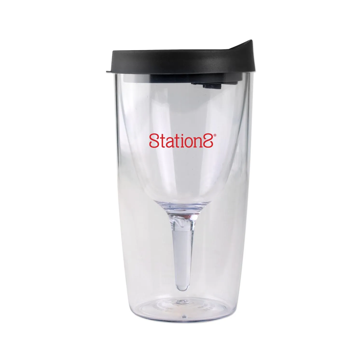 Vino2Go Tumbler Wine Travel Cup with Lid - 10 oz - product view 3