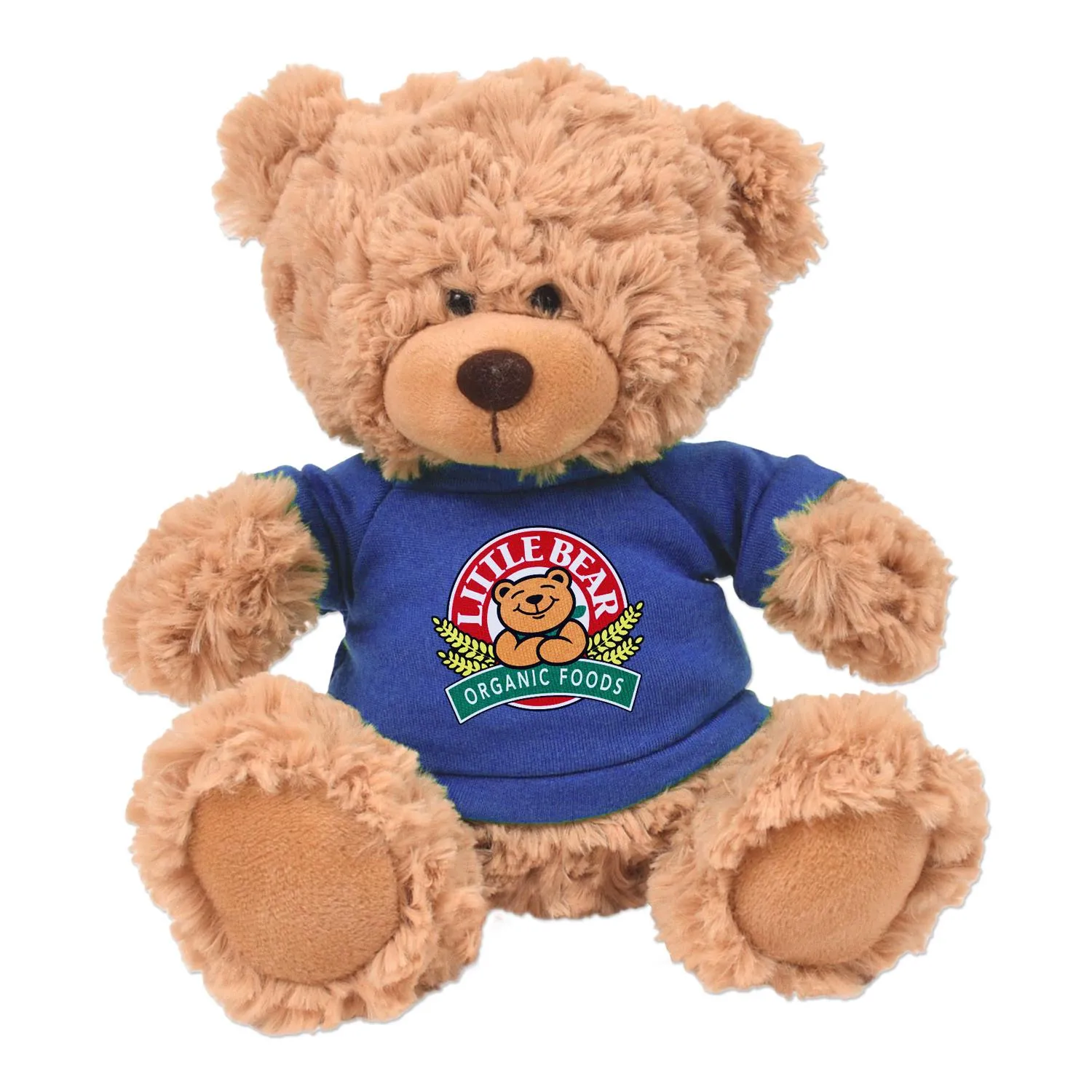 Plush Bear Cooper Brown Timeless Design Polyester - 11 in - product view 3