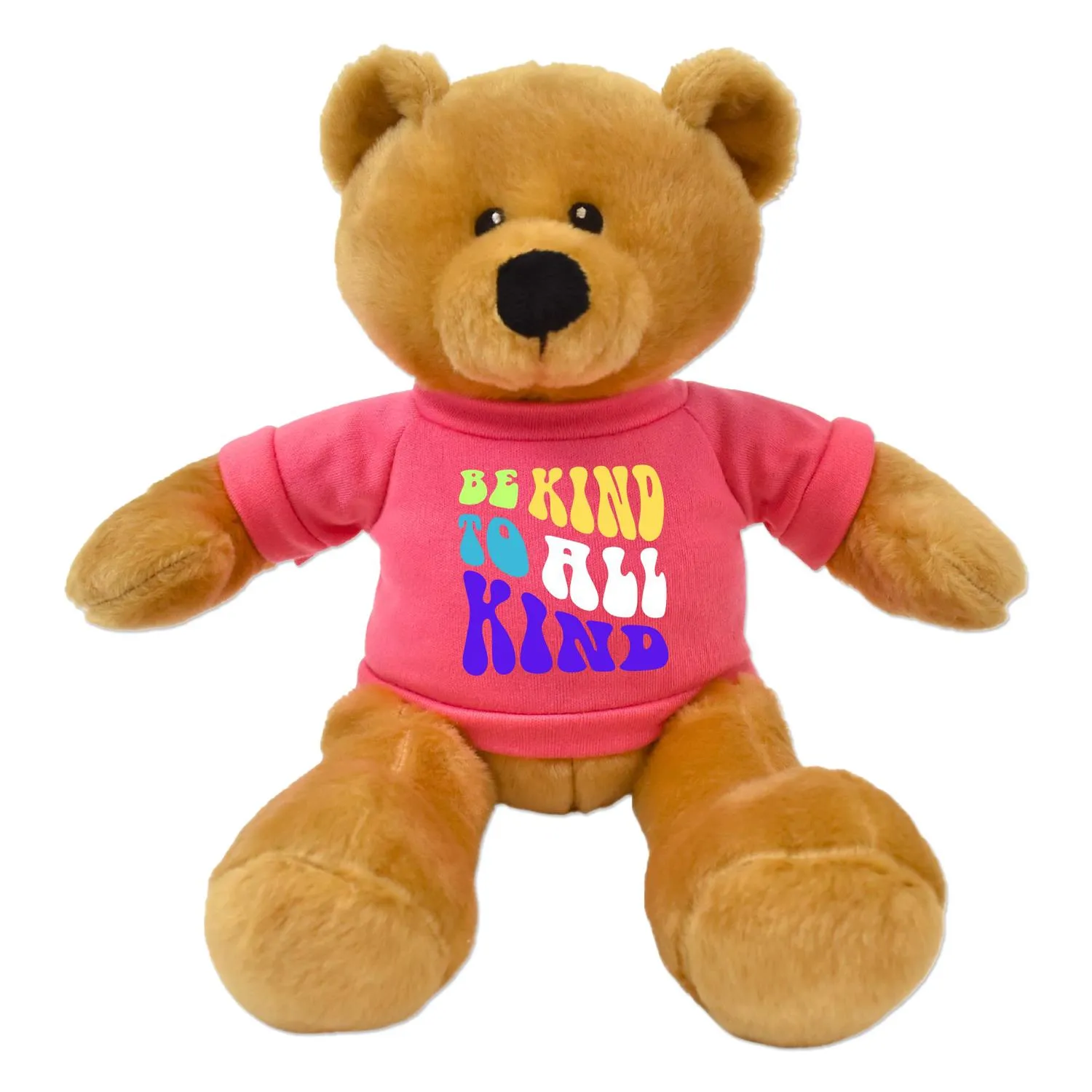 Plush Bear Sammy Soft Huggable Brown Polyester - 11 in - product view 8