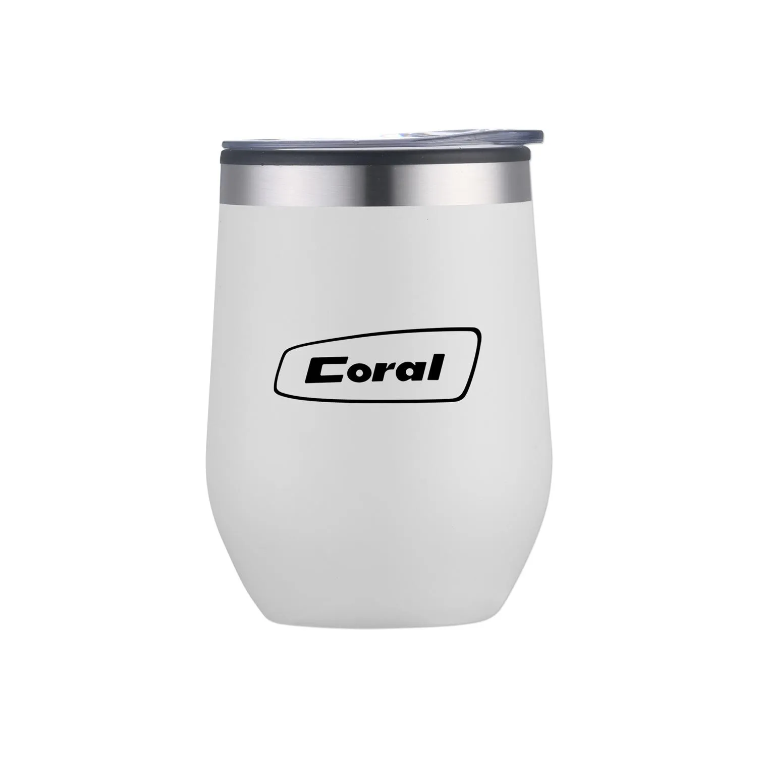 Wine Tumbler Stemless Stainless Steel Insulated - 12 oz - product view 2