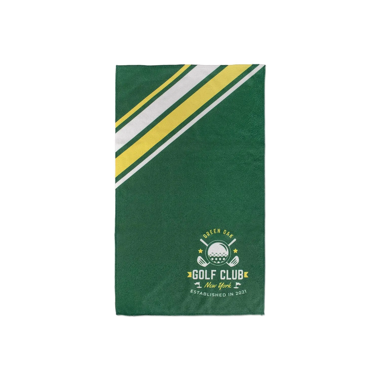 Golf Towel Polyester Cooling Victory Design - 16 x 25 in
