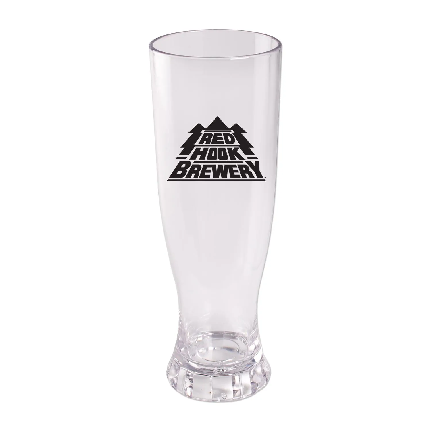 Pilsner Glass Plastic Heavy Wall Crystal Clear - 22 oz