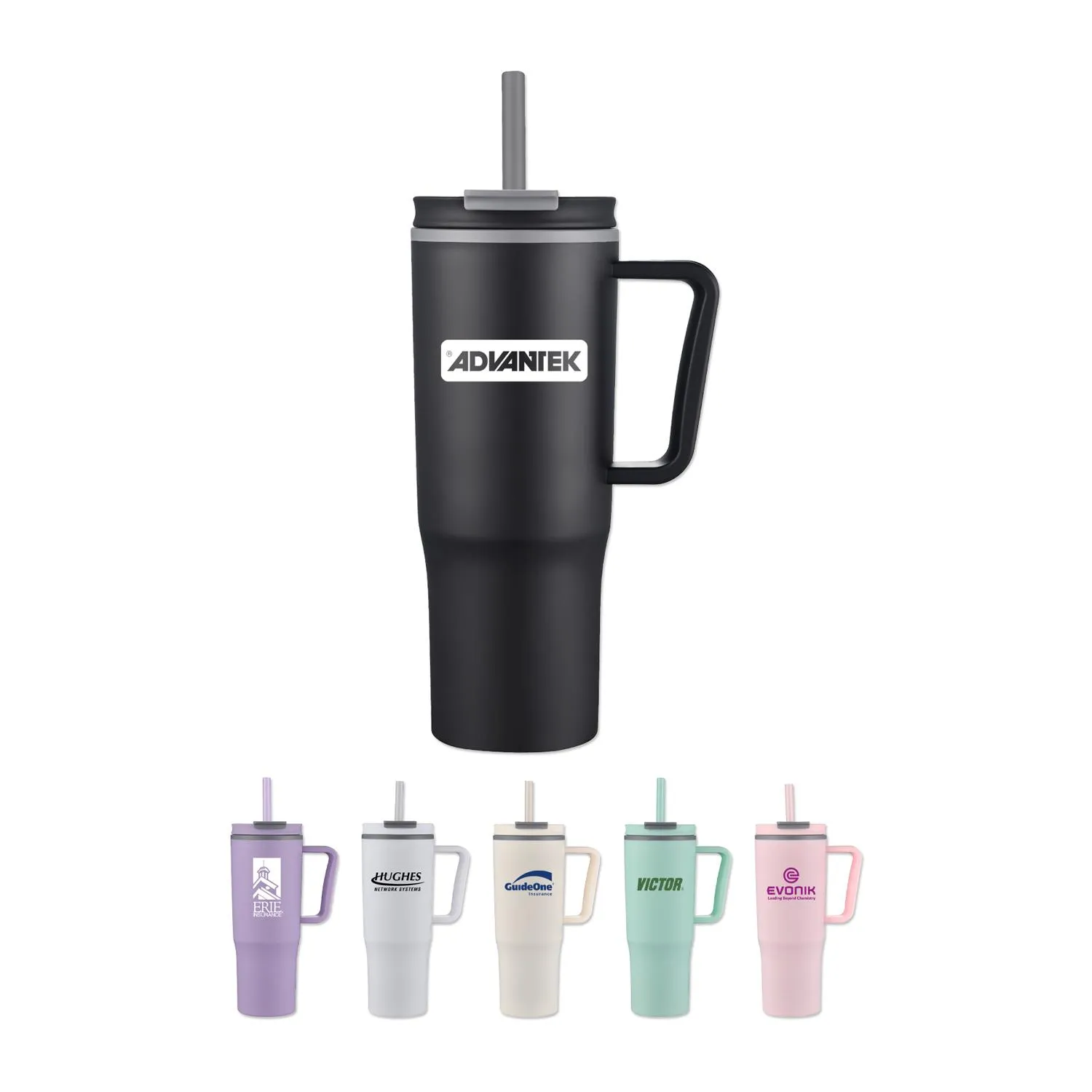 Double Wall Tumbler Mug Stainless Steel - 30 oz