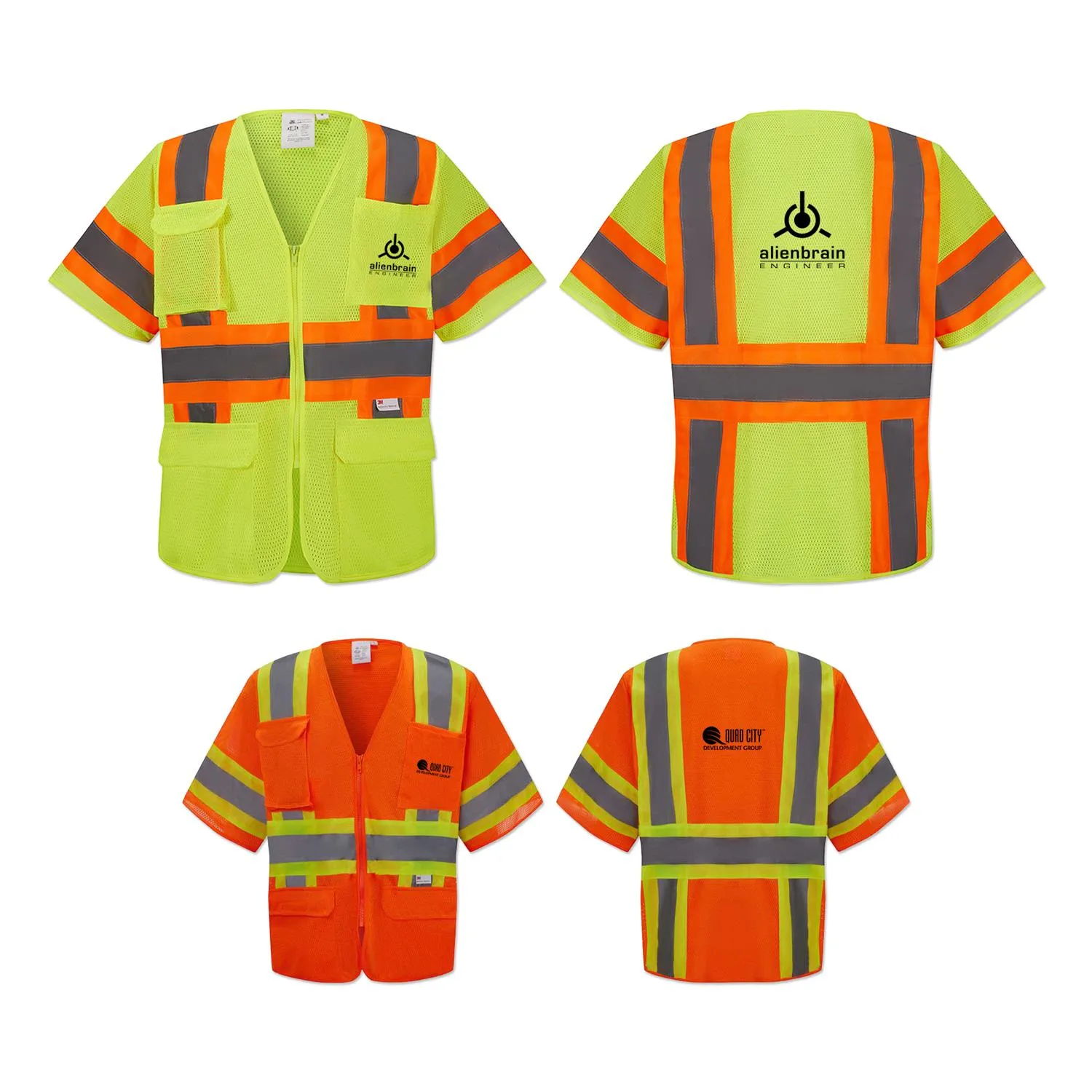 Reflective T-Shirt 3M Brand 7 Pocket Class 3 (Unisex)