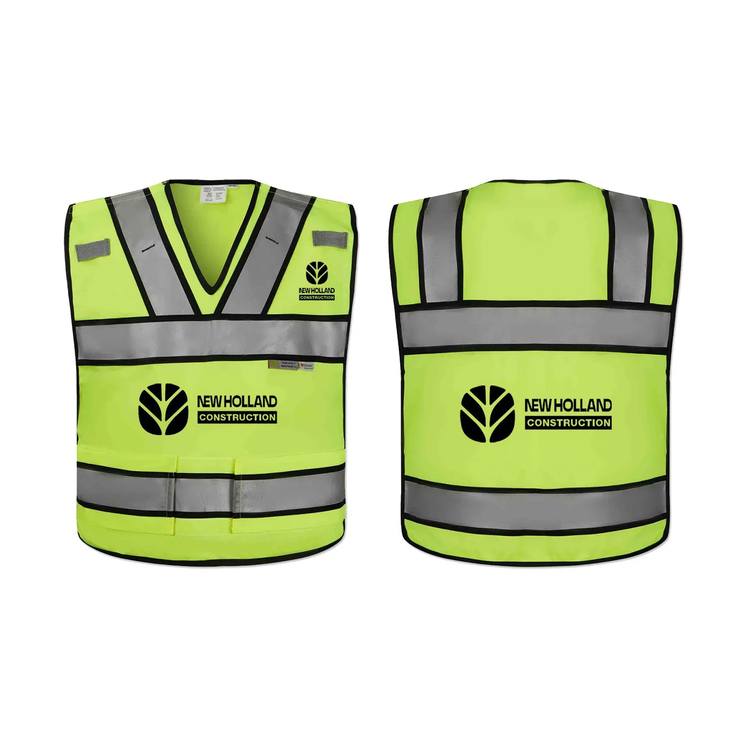 Safety Vest 3M Scotchlite Reflective Tape Public