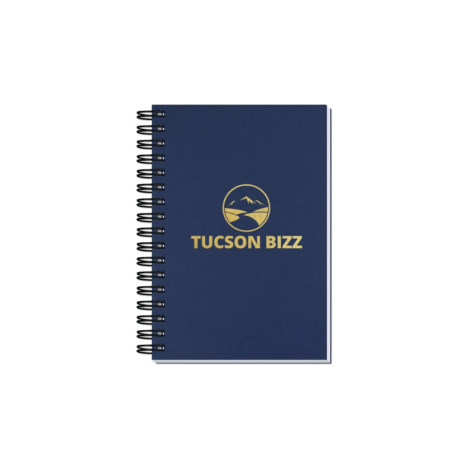 Compact Journal Wire Bound Lined Pages Custom - 4 x 6 in - product view 3